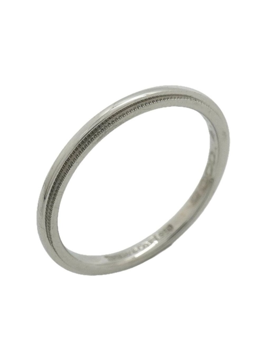 Tiffany & Co Ring Milgrain Platinum